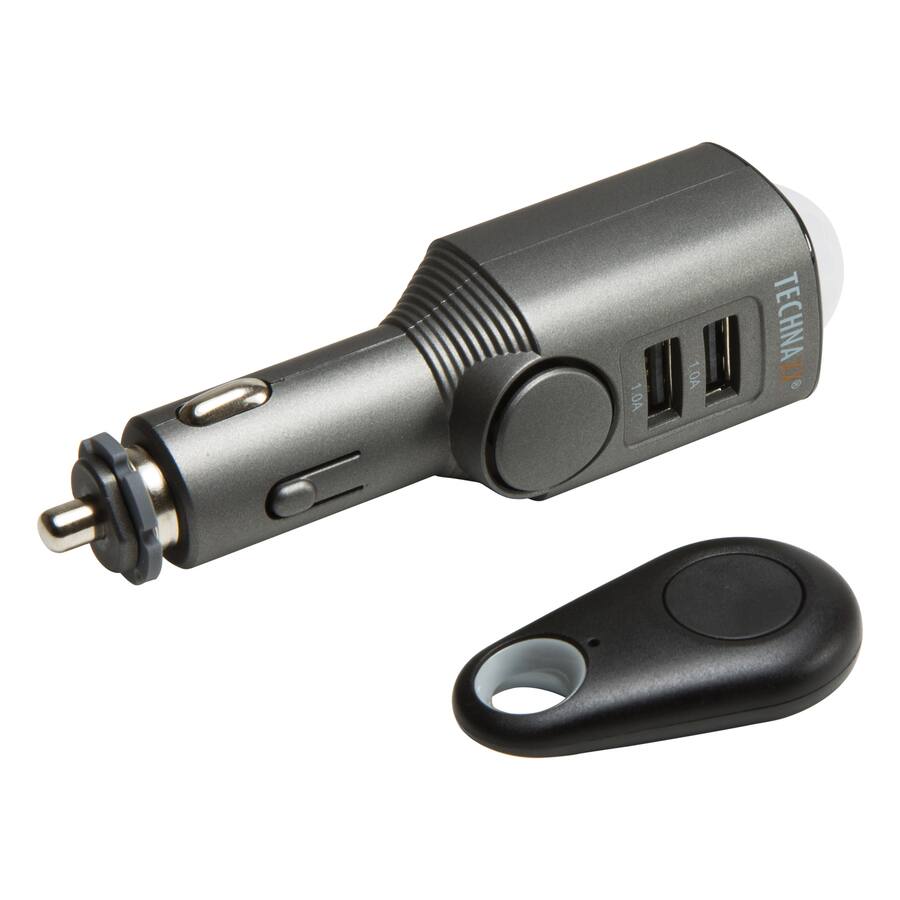 No Keyless TECHNAXX TX 100 Rechargeable Universal Mobile and Auto Alarm with ...