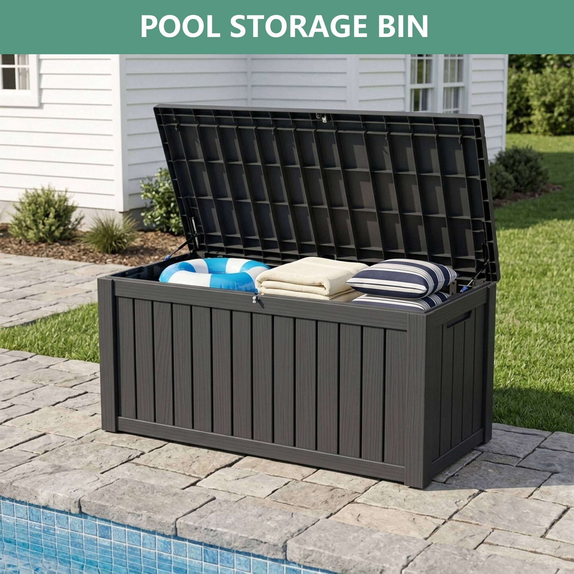 POOL STORAGE BIN