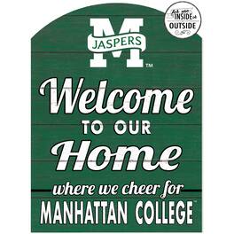Jardine - Manhattan Jaspers 16'' x 22'' Marquee Sign - Green
