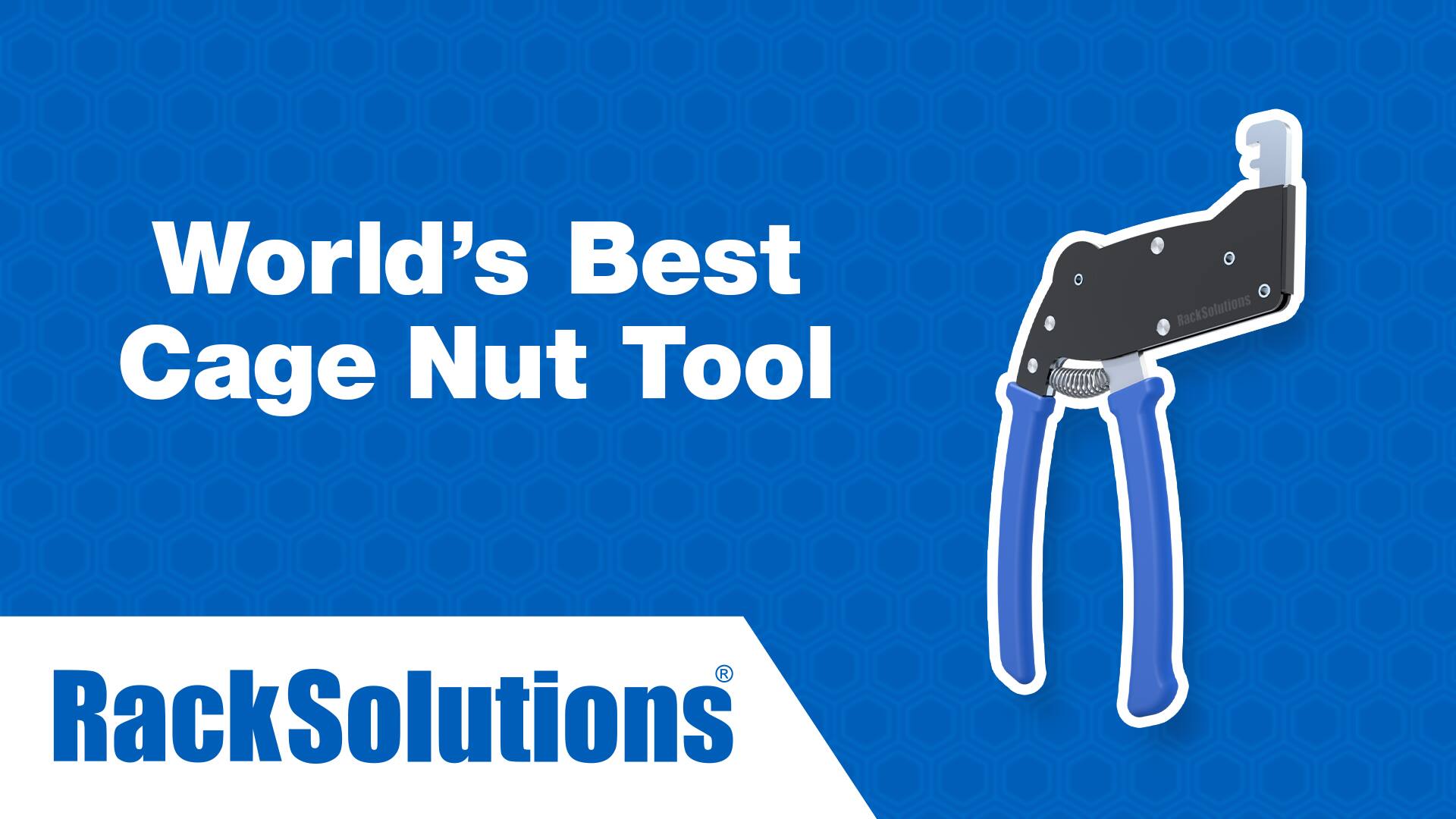 World's Best Cage Nut Tool

RackSolutions