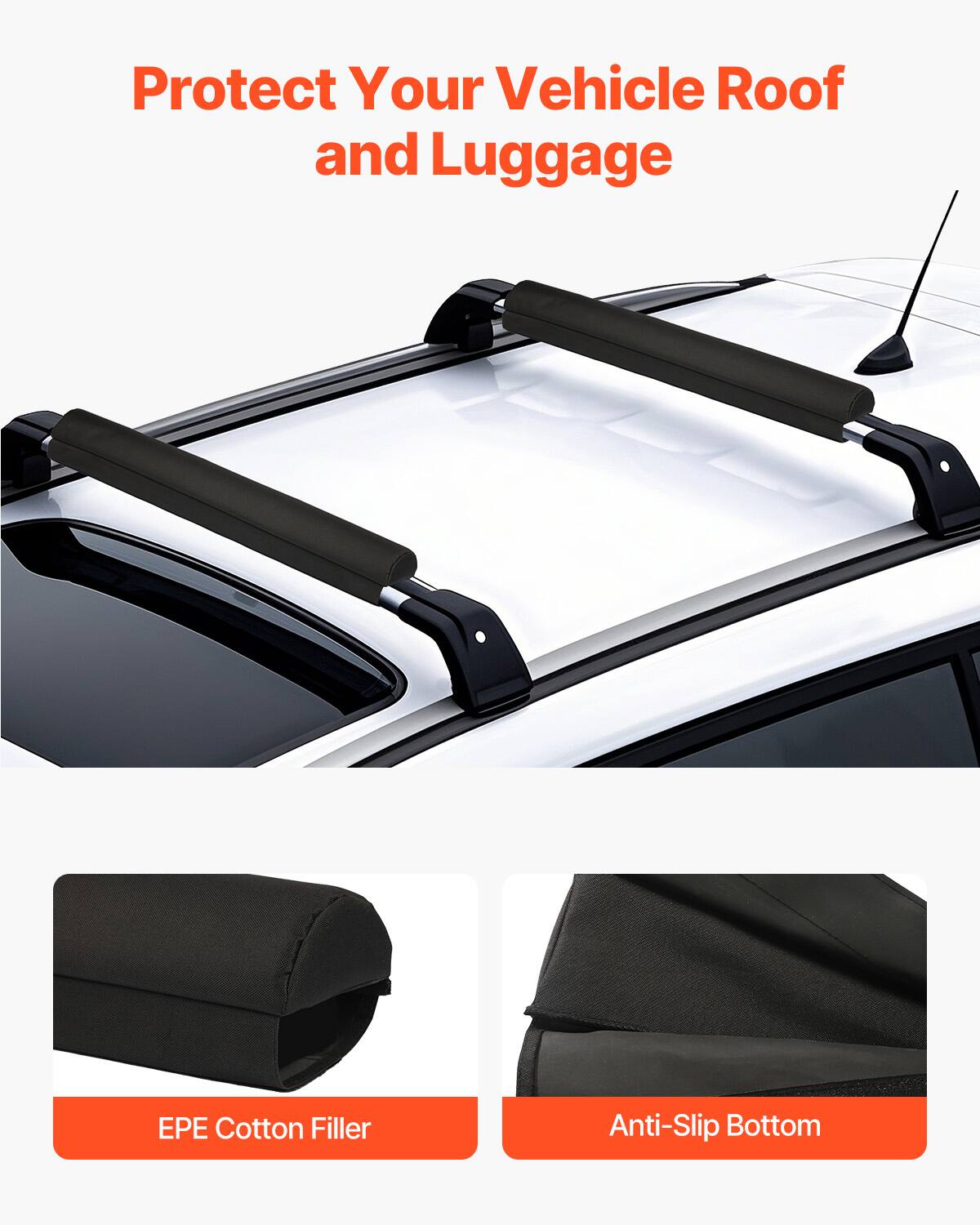 Protect Your Vehicle Roof and Luggage

EPE Cotton Filler

Anti-Slip Bottom