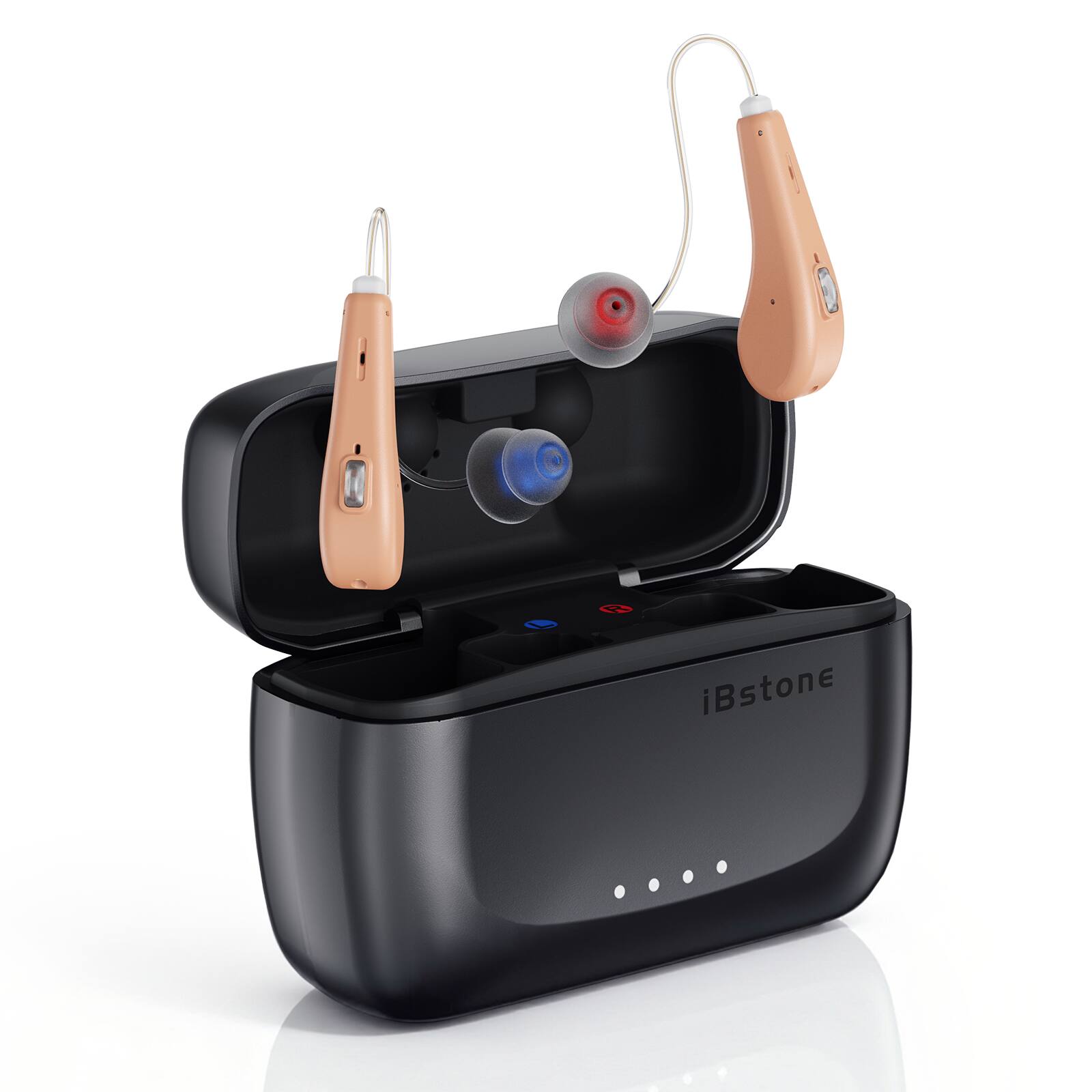 Alt View 4. iBstone - iBstone Edge BTE Sound Amplifiers for Seniors, IP67 Waterproof, Fast Charging, Long Battery Life - Beige.