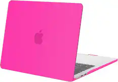 Front. mosiso - Laptop Case for MacBook Air 13 inch Case M5 A3449 M4 A3240 M3 A3113 M2 A2681 2022-2026 - Bright Rose.
