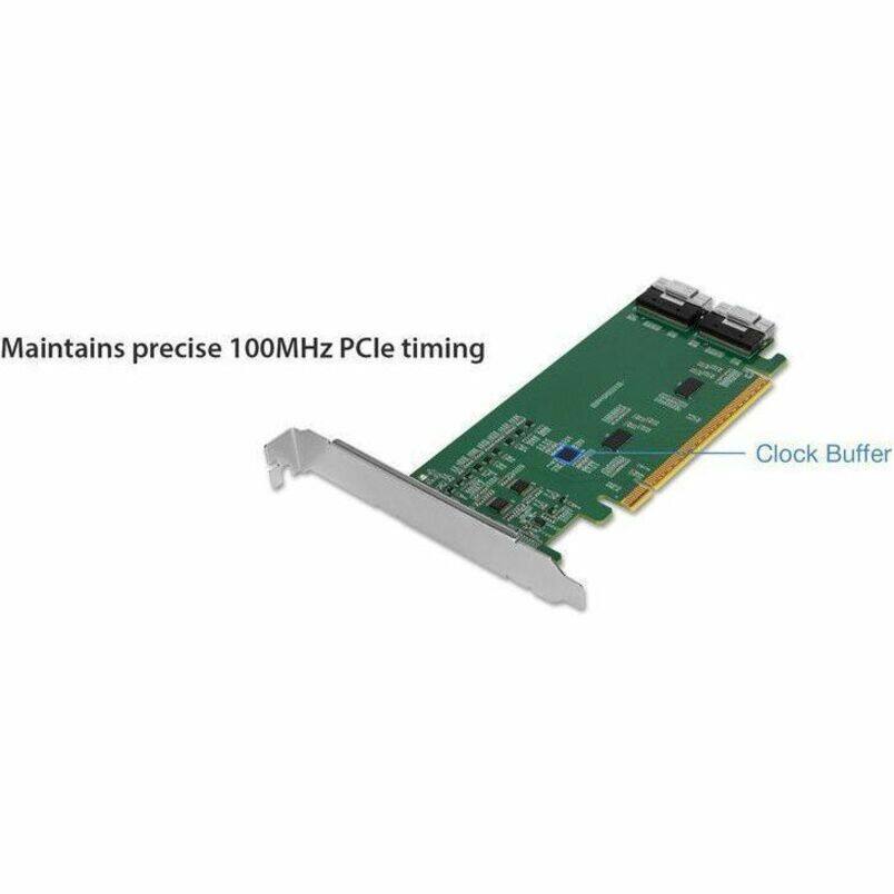 Maintains precise 100MHz PCIe timing  
Clock Buffer