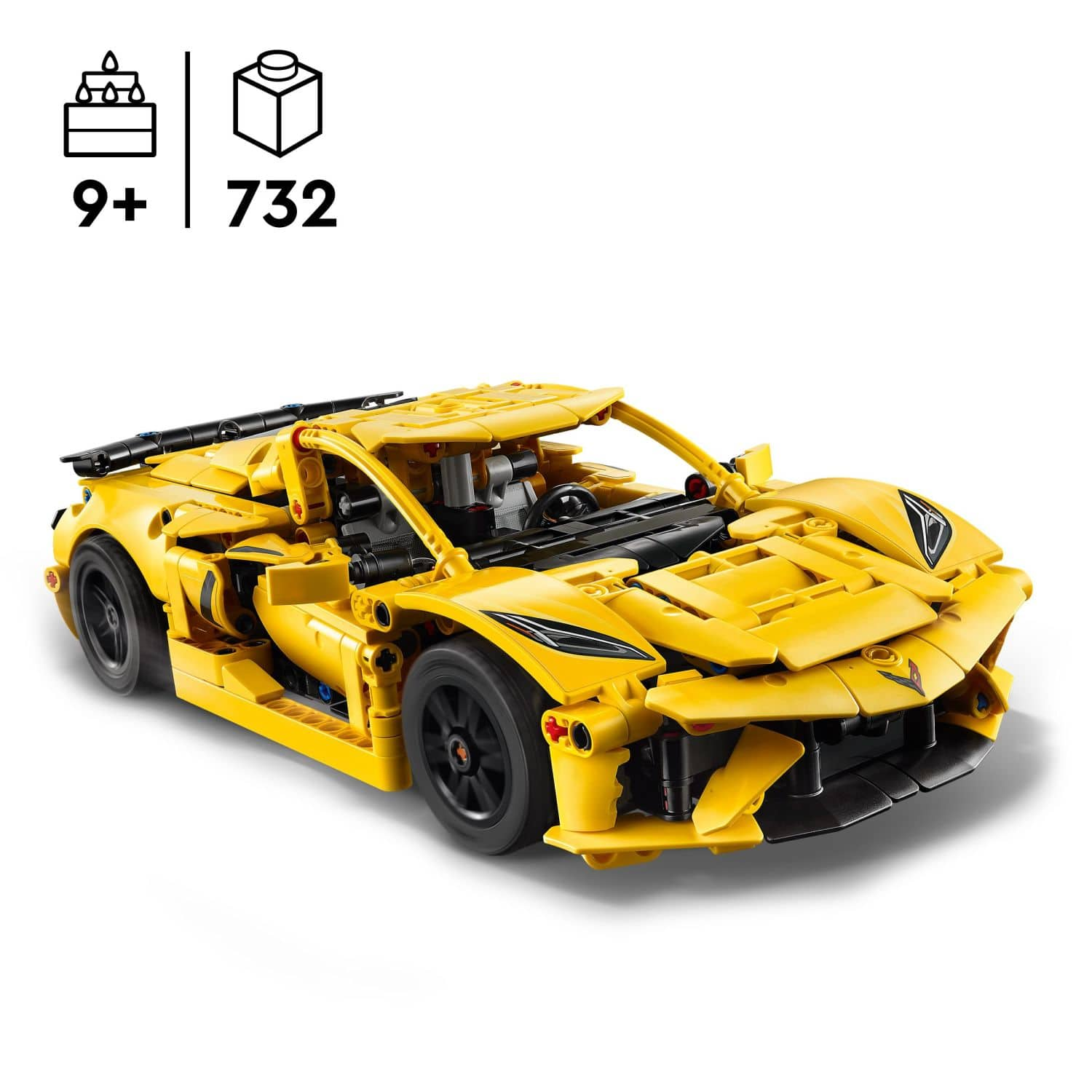 LEGO Technic Chevrolet Corvette Stingray Building Kit 42205 6526817 ...