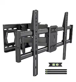 FINEAK - Full Motion Swivel TV Wall Mount for 42-80" TVs - Black 42-80 inch