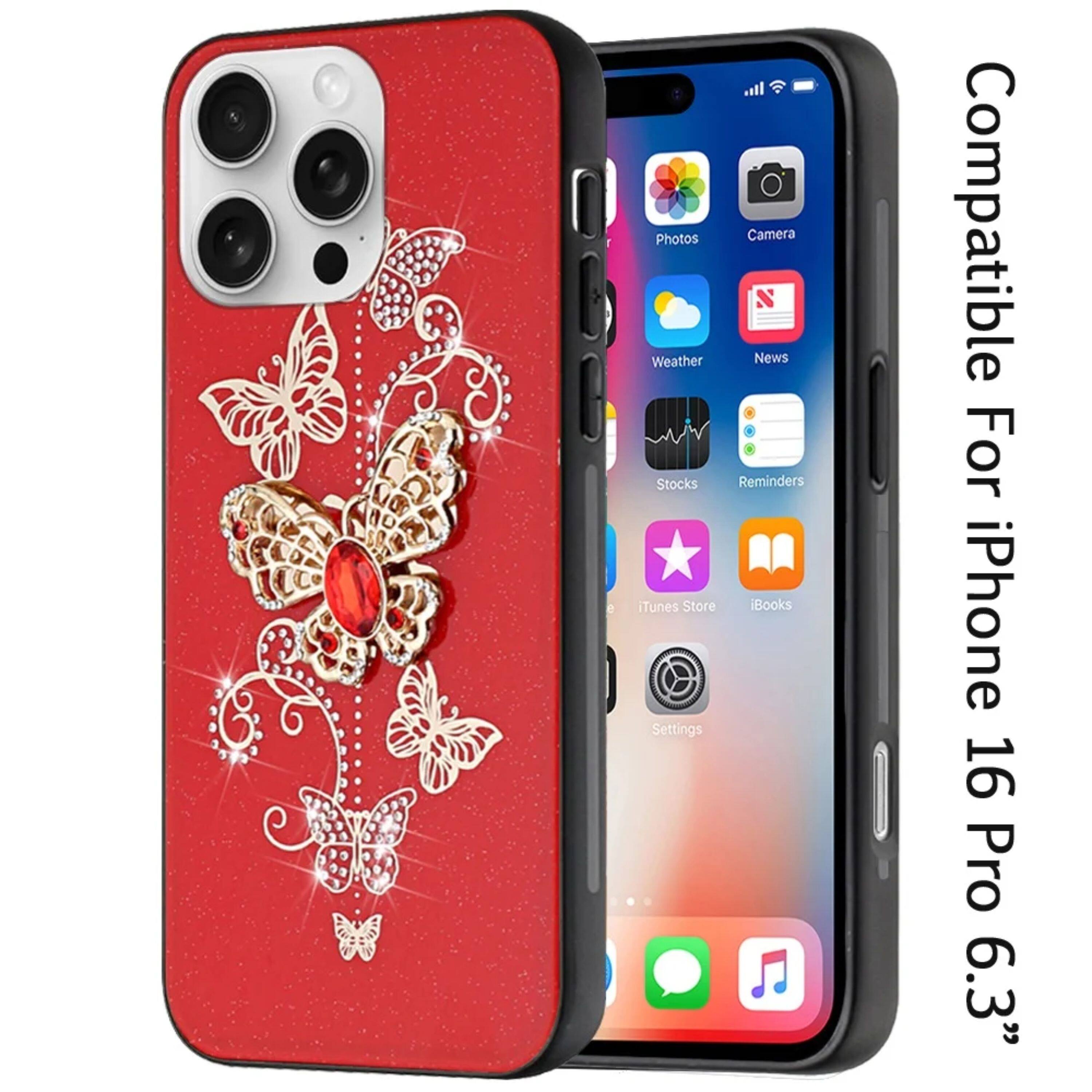 Compatible For iPhone 16 Pro 6.3"