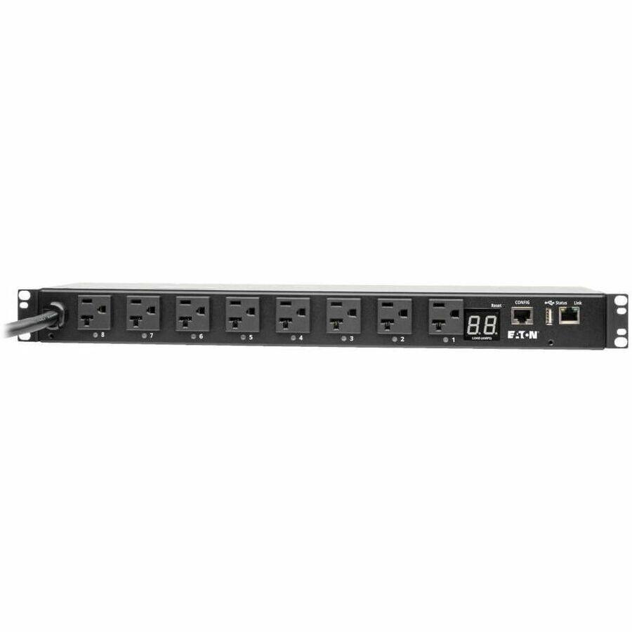 8.8 E-T-N  
LOAD SWITCH  
CONFIG  
RESET  
STATUS  
LINK  
1 2 3 4 5 6 7 8
