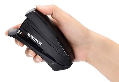 Alt View 1. Bostitch - Inspire Reduced-Effort Desktop Stapler, 15-Sheet Capacity - Black.