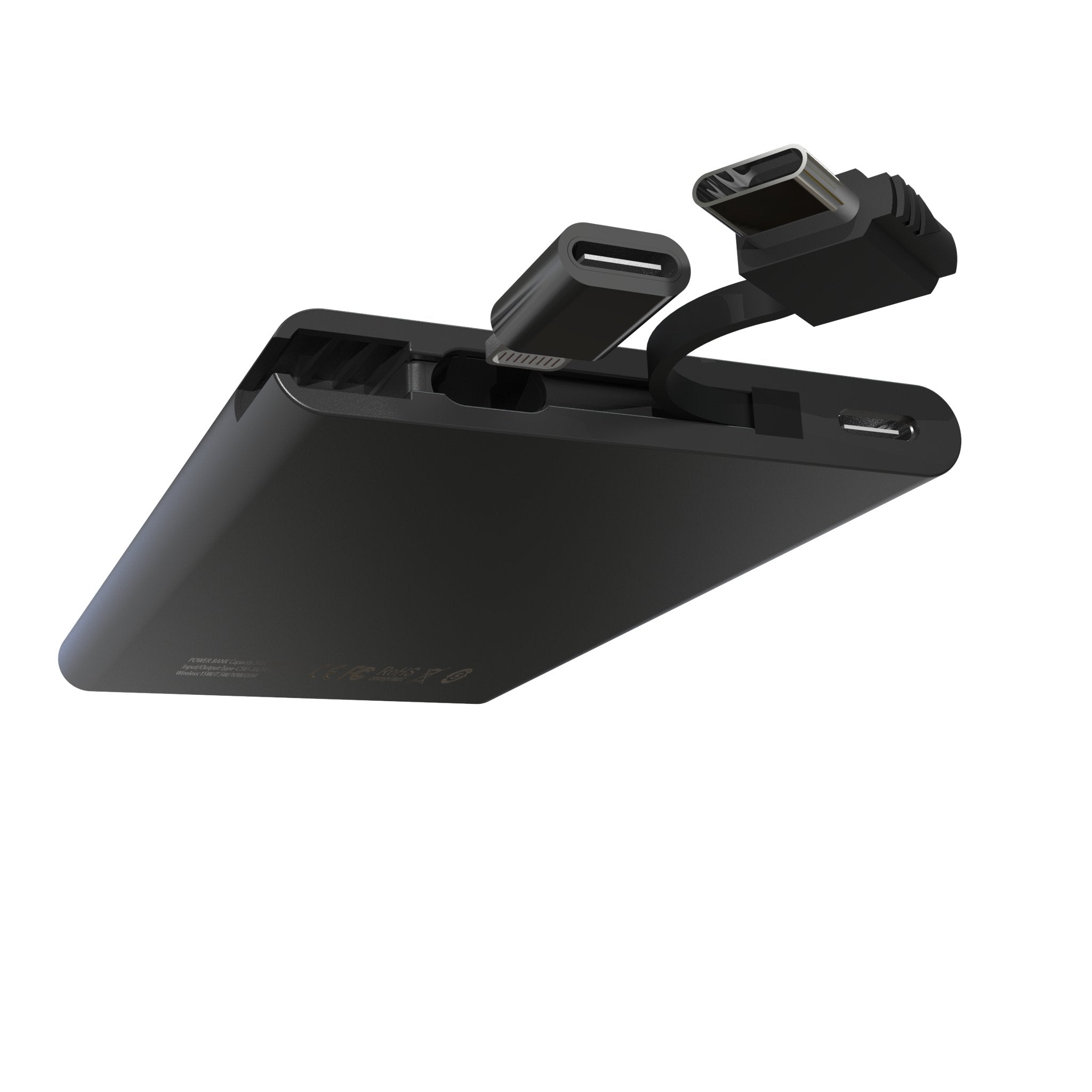 Left. Keyscaper - Star Wars: A New Hope Iconic 5000mAh Flat Powerbank - Darth Vader.