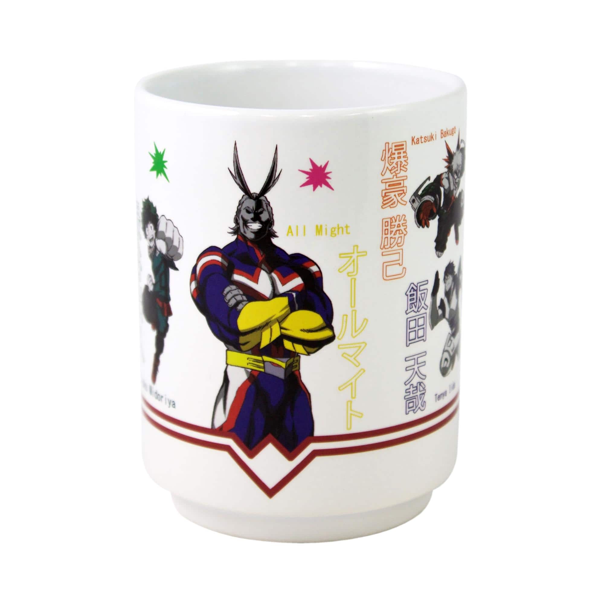 Just Funky - My Hero Academia Characters 11oz Ceramic Coffee Mug - White