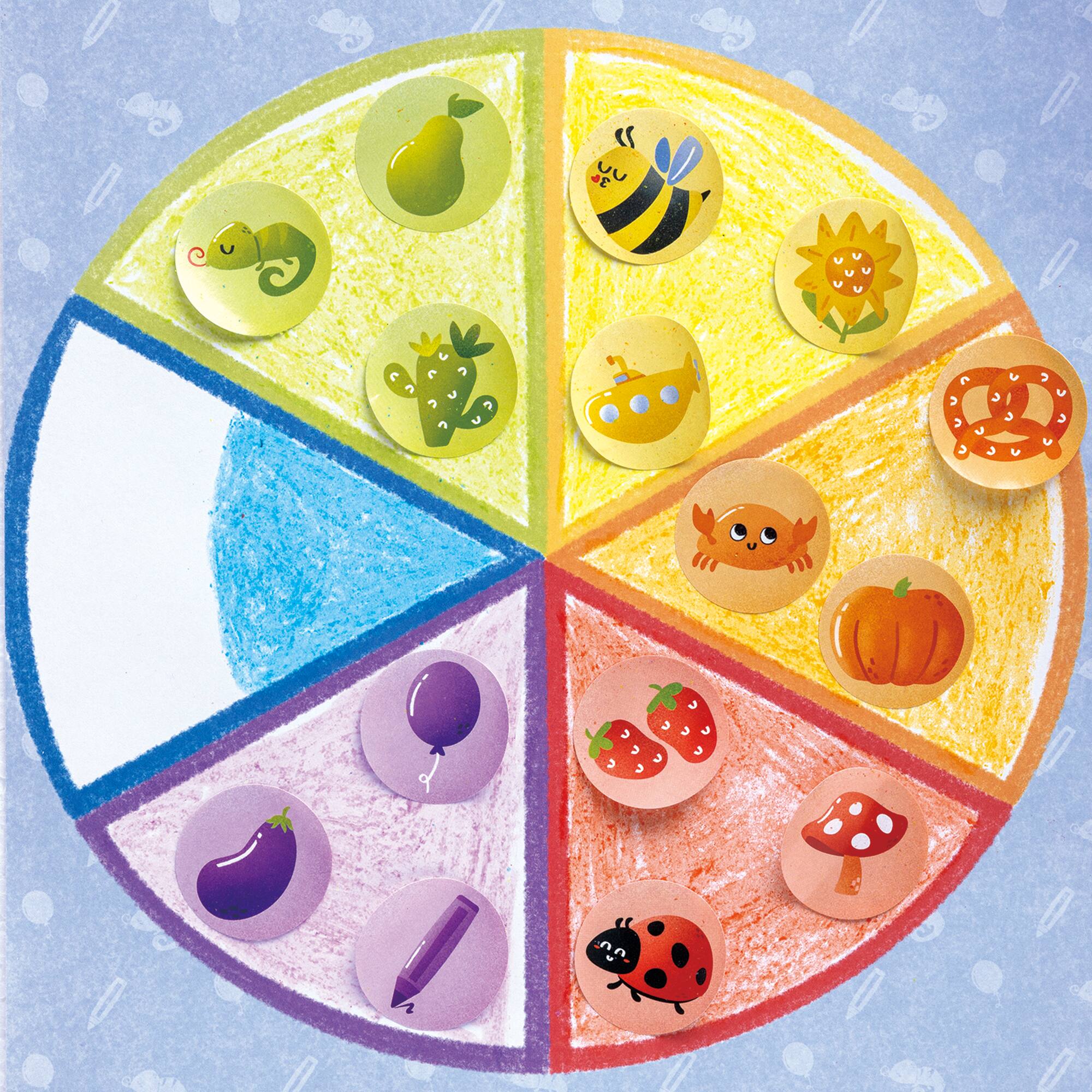 Left. Hape - Hape: Crayon Coloring - 18pc Art Set, Animal & Nature Theme, Ages 2+.