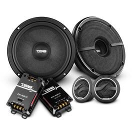 DS18 Audio - ZXI 6.5" 2-way Component Speaker System with Grille (Pair), 120W RMS 4-Ohm