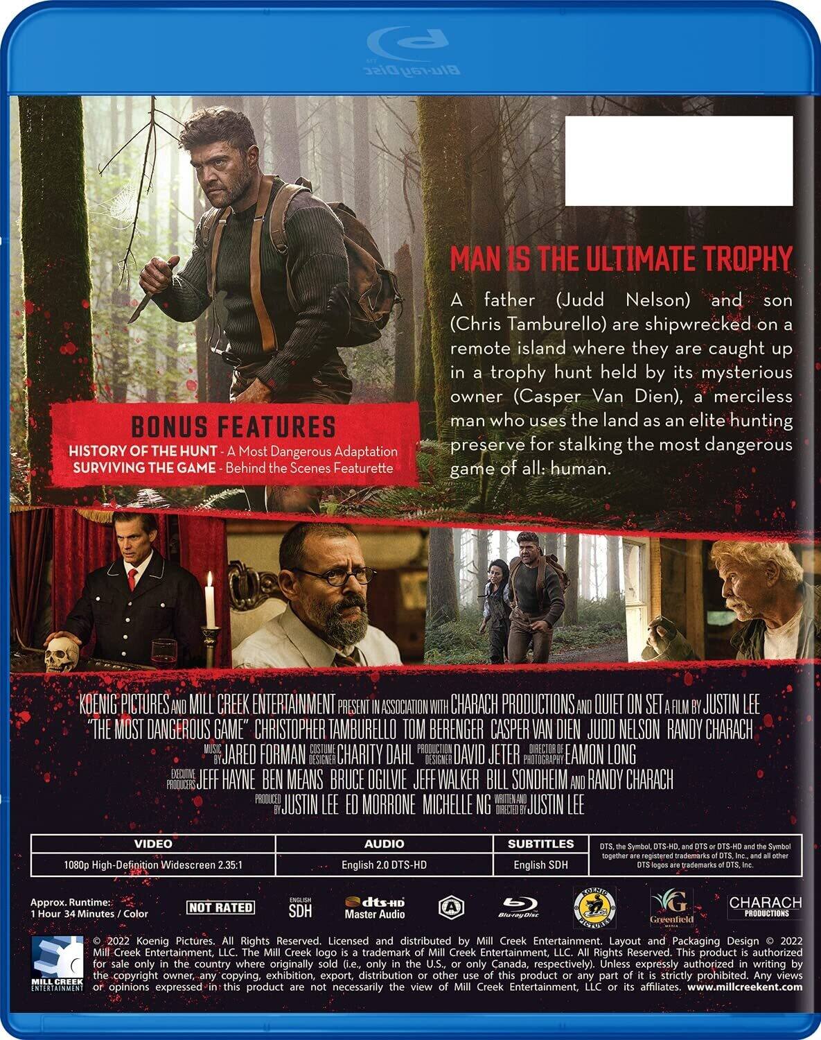 Alt View 1. The Most Dangerous Game   - BLU-RAY.