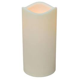 BreeBe - 6" LED Timer Pillar - White