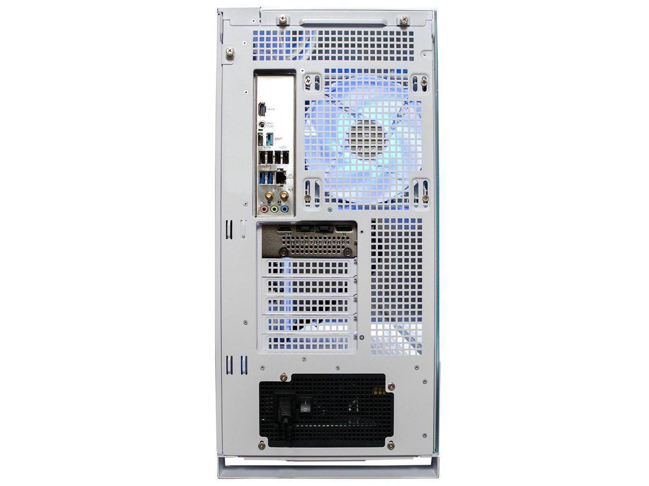 Alt View 6. Skytech Gaming - Skytech Archangel 5 Gaming PC, Intel Ultra 7 270K, RTX 5070, 1TB SSD, 32GB DDR5, 750W PSU, 360 ARGB, WI-FI 6, Win 11 - White.