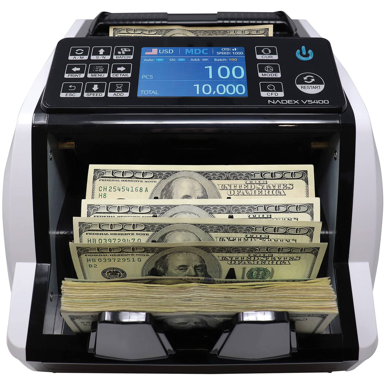 FCDCD Da C.E.N. USD MDC SPEED: 1000 A/M S/N HATCH CUR AnI N SN: ON Add. Batch: 100 PRINT MENU DETAIL PCS 100 MODE RESTART SPEED CKIA TOTAL 10,000 CFD ESC NADEX V5400 LODO PERBIL H1AMELIVE NIPPE CH25454168A H8 CDC CLTIUS GNTEHD SIMES DEAMERICA O0C F...... CODCI PEUERI AROR NUTE HB 039729170 EpiA. EERYE MIE HB 03972951 O 12 CC PUIEN PRTO LOOCE HJI SCIC CNICE HESTY DAAVRC AU