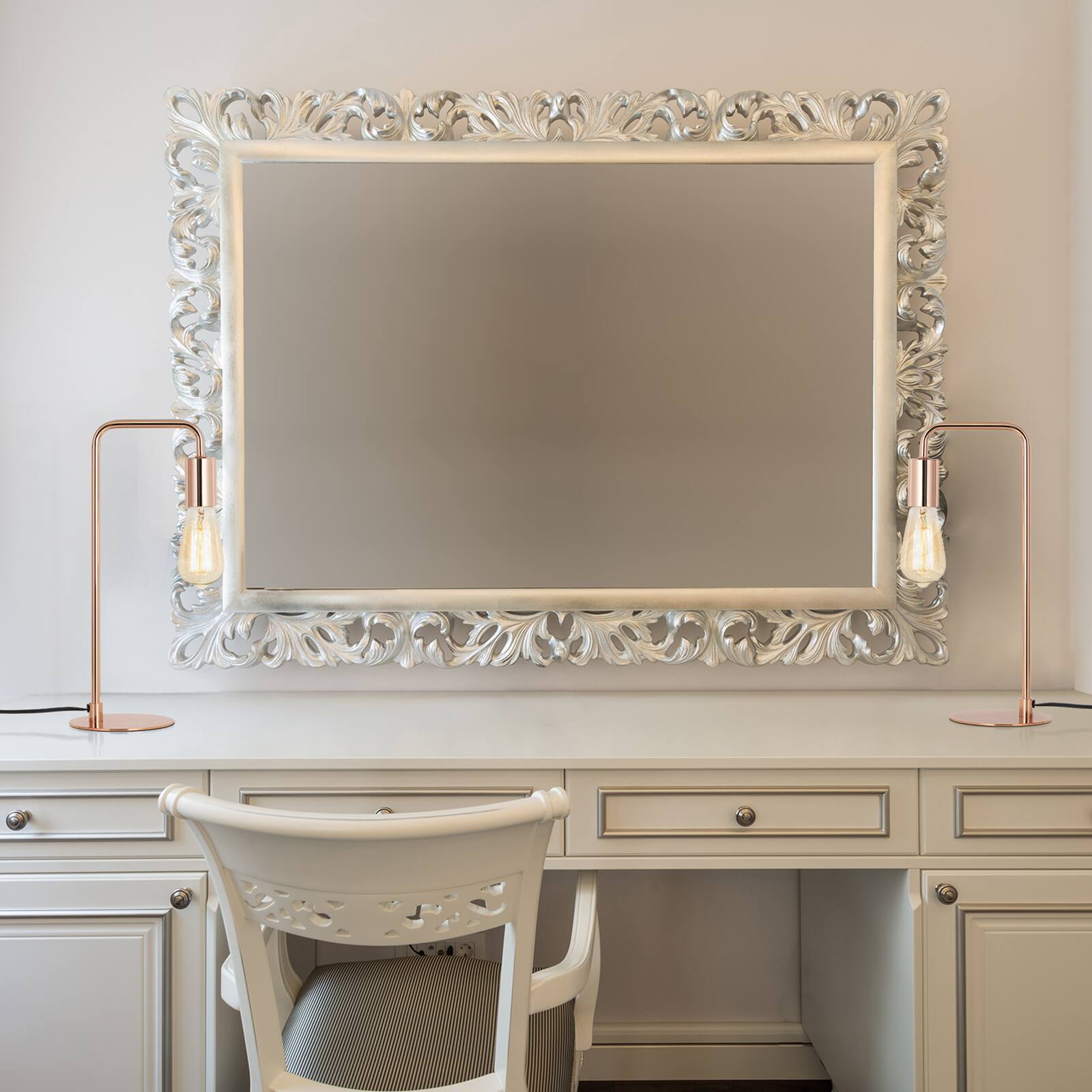 Alt View 2. Oumilen - Industrial Set of 2 Edison Table Desk Lamp Nightstand Light Bedroom Office Dorm.