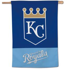 WinCraft - Kansas City Royals 28" x 40" Applique Vertical Banner - Multicolor