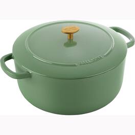 Ballarini - Bellamonte Cast Iron 7.5-qt Round Dutch Oven - Saggio - Green