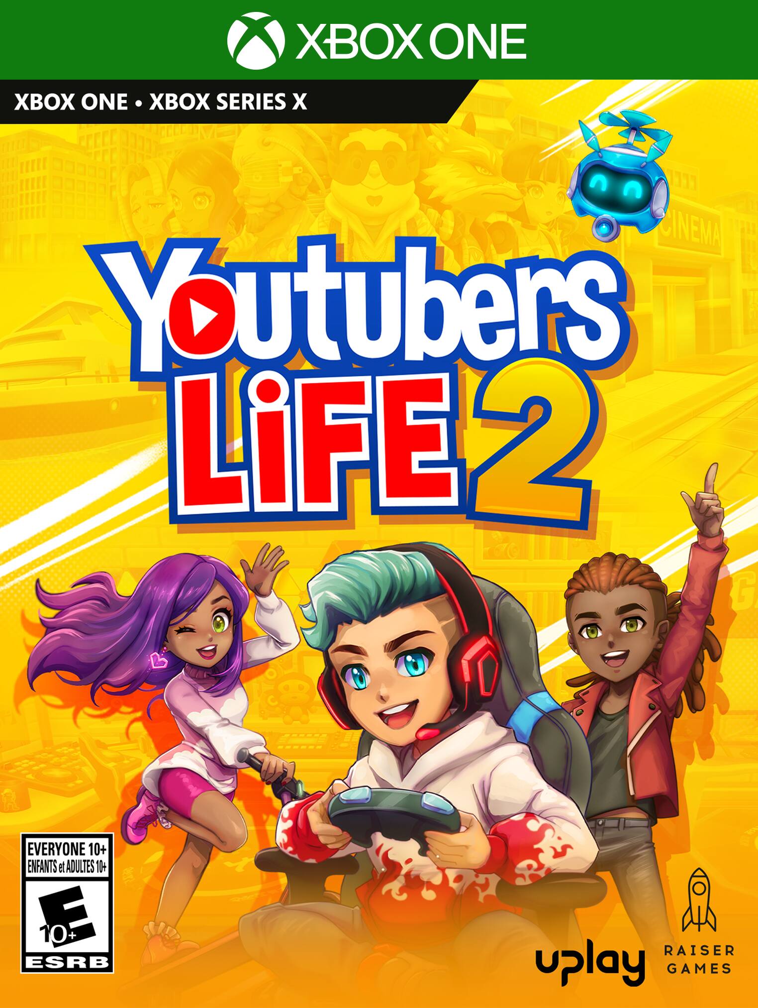 Front Zoom. Youtubers Life 2 - Xbox One.