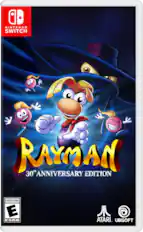 Nintendo Switch Rayman 30th Anniversary Edition Everyone E ESRB Atari Ubisoft