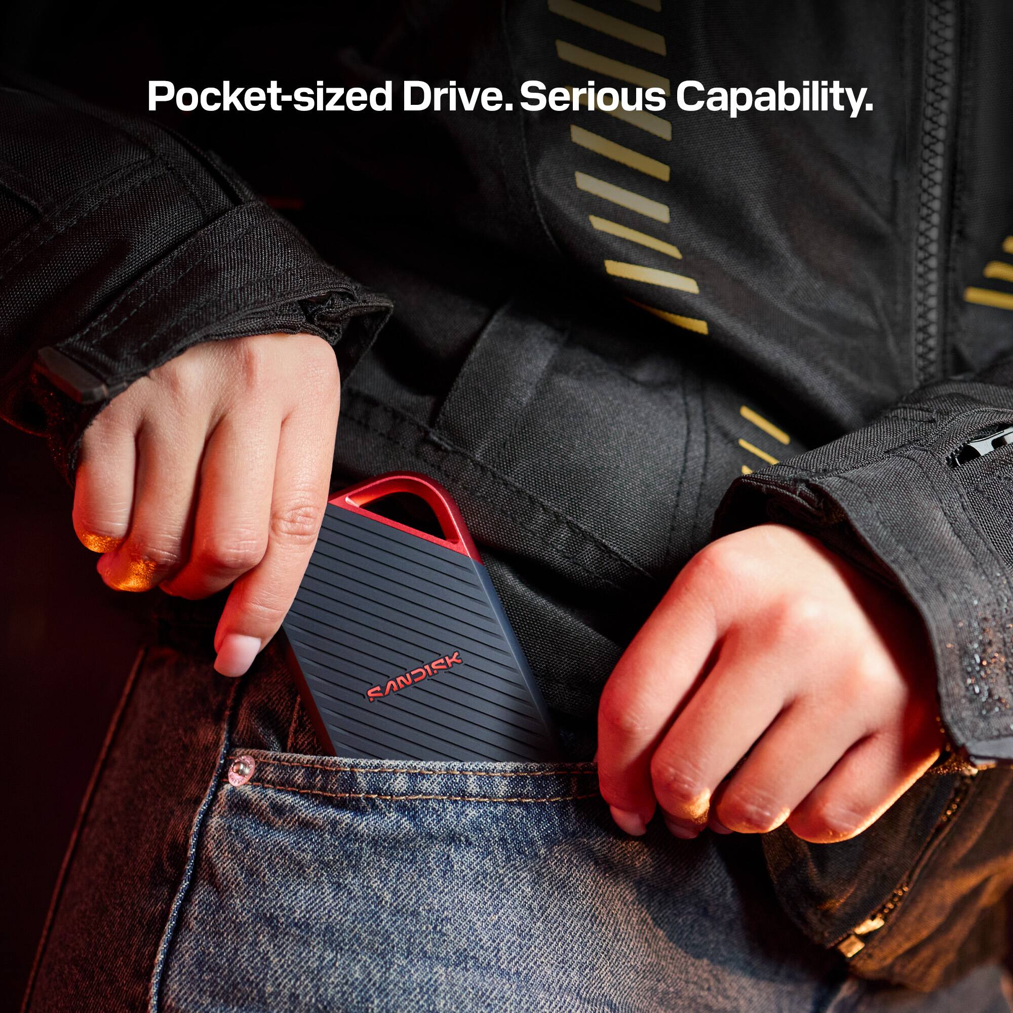 Pocket-sized Drive. Serious Capability.  
SANDISK