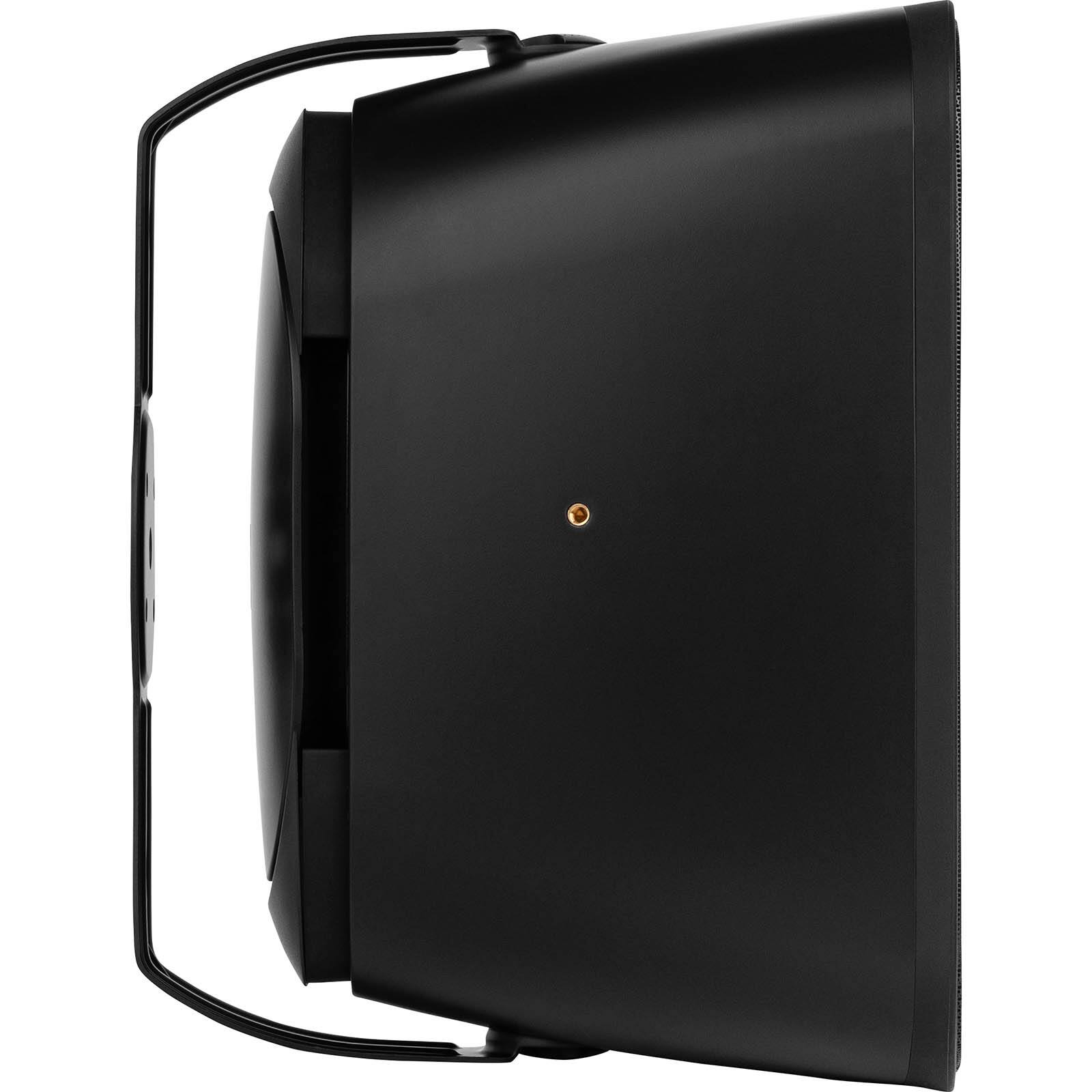 Angle. Dayton Audio - Dayton Audio IO8XTB 8" 70/100V 8 Ohm Indoor/Outdoor 2-Way Speaker w/ Bass Radiator Black - Black.