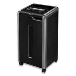 Fellowes - 3830001 Powershred 325i 100% Jam Proof Strip-Cut Shredder with 24-Sheet Capacity - Black/Gray