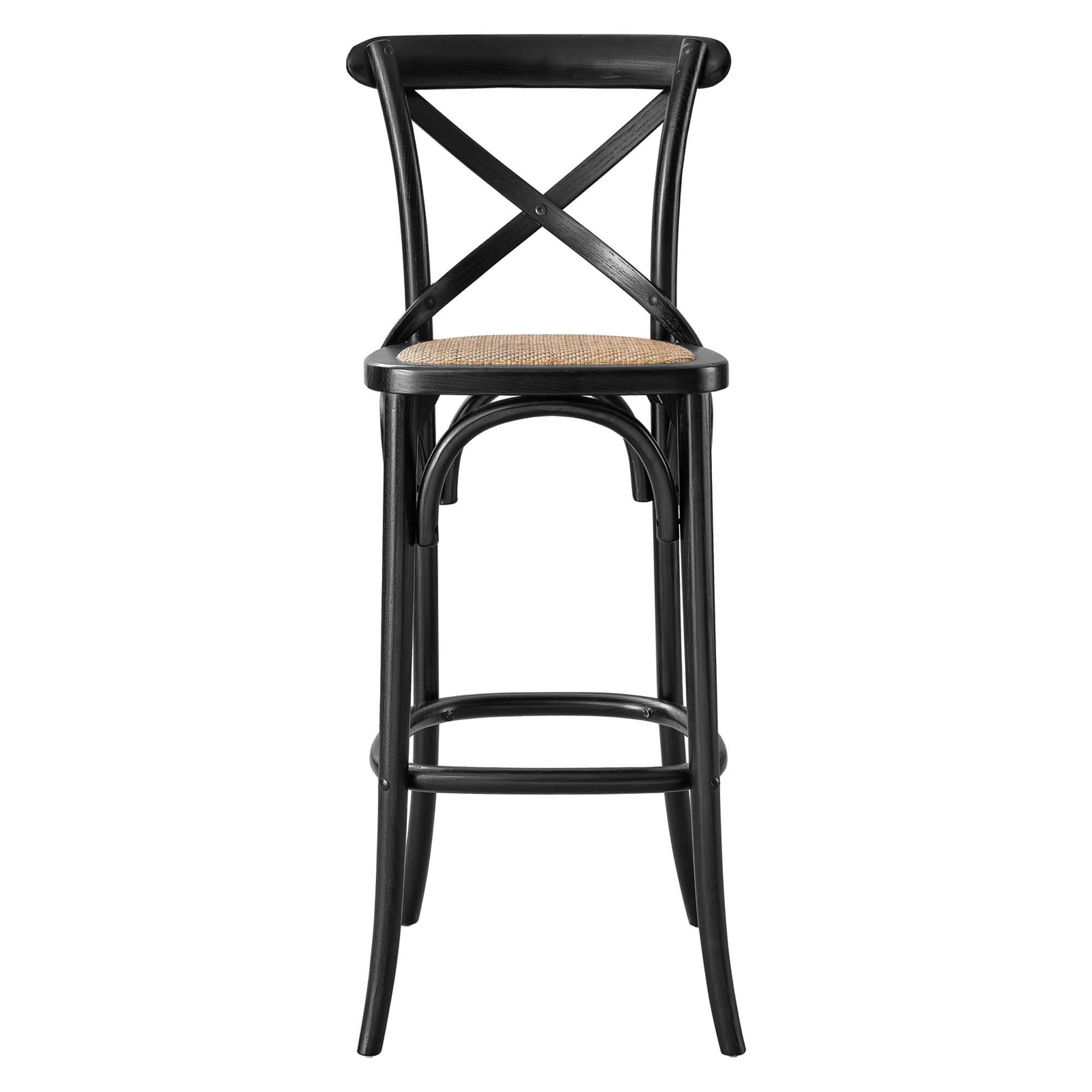 Alt View 1. Modway - Gear Bar Stool by Modway - Black.