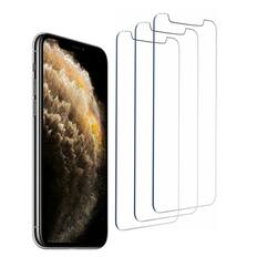 Front. Qixxronics - 3pack Tempered Glass Screen Protector for iPhone XR (6.1) - Case Friendly Tempered Glass Film (6.1 Inch Display) - Clear.