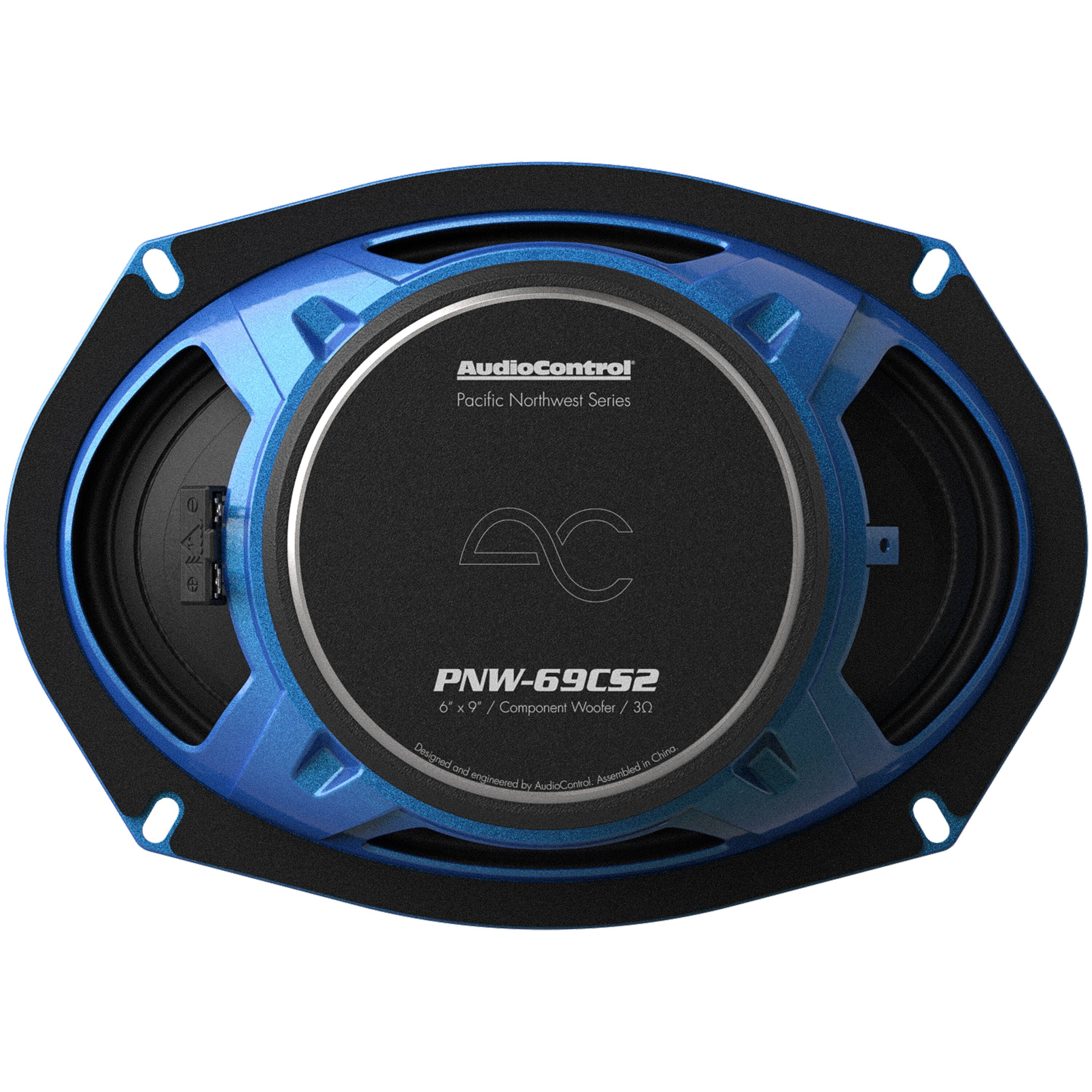 AudioControl Pacific Northwest Series e N AC PNW-69CS2 o x9* x Component Woofer / 30 / 30 Designed in Chino and Assembled engineered by AudioControl.