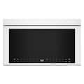 KitchenAid - 1.1 Cu. Ft. Convection Flush Built-In Over-the-Range Microwave with Air Fry Mode - White