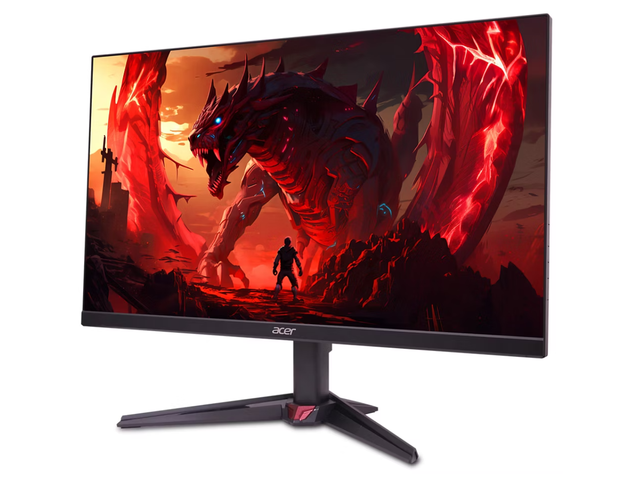 Alt View 3. Acer - Acer Nitro 27" WQHD 2K 210Hz IPS AMD FreeSync 0.5ms Gaming Monitor - Black.