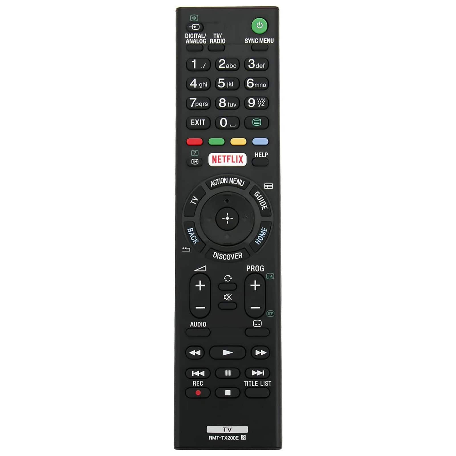 ZdalaMit - NEW RMT-TX200E sub RMT-TX200P RMT-TZ300A Replacement Remote Control fit for Sony TV - Black