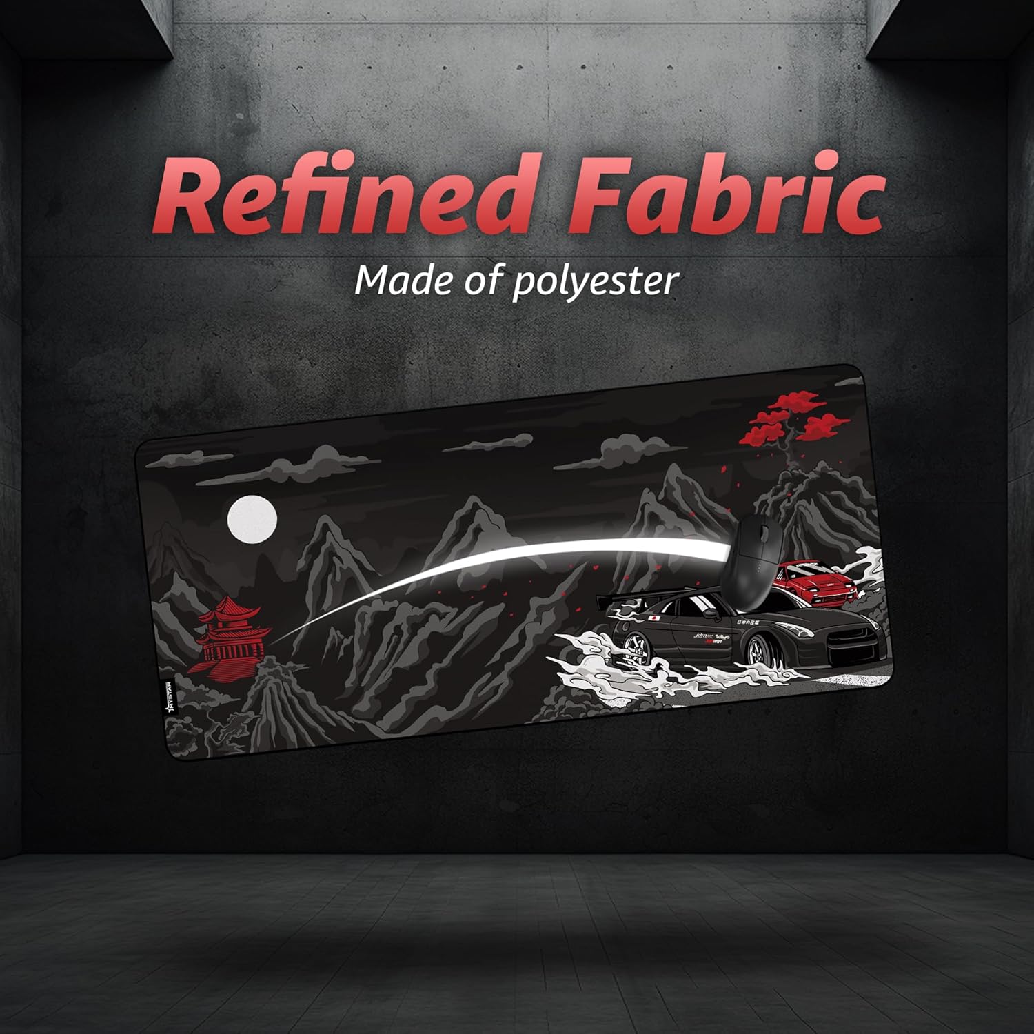 Refined Fabric  
Made of polyester