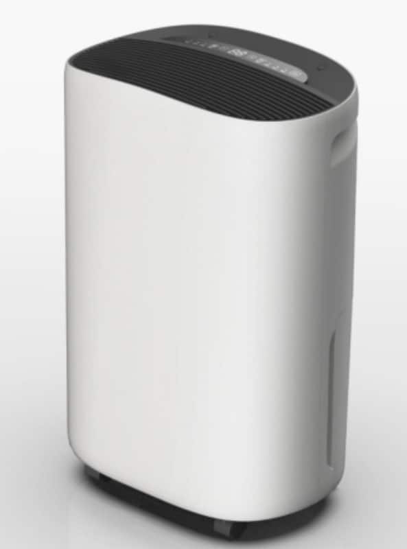 Edendirect - 45 pt. 4,000 sq. ft. Dehumidifier in. White with Drain Hose, 1 Gal. Bucket, 45dB Quiet for Bedroom, Auto Defrost, Timer