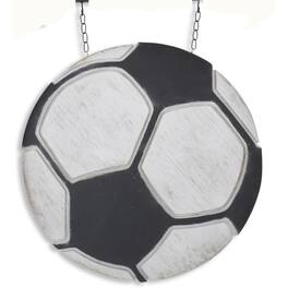 K&K Interiors - Soccer Ball Arrow Replacement Sign 13.25 inches - Arrow Sold Separately - White