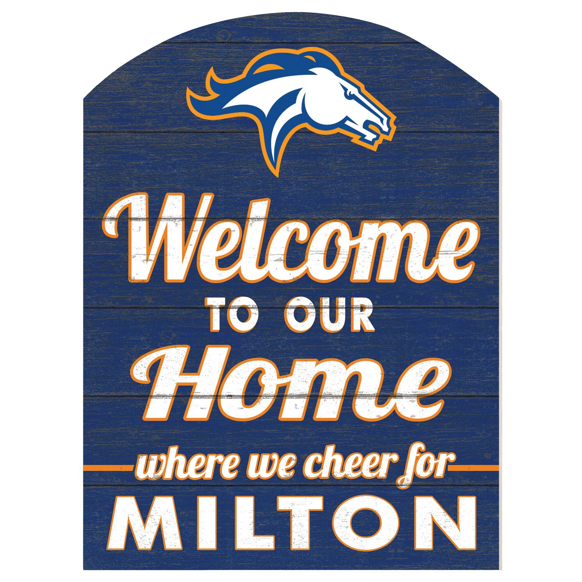 Milton Academy Mustangs 16" x 22" Indoor/Outdoor Marquee Sign