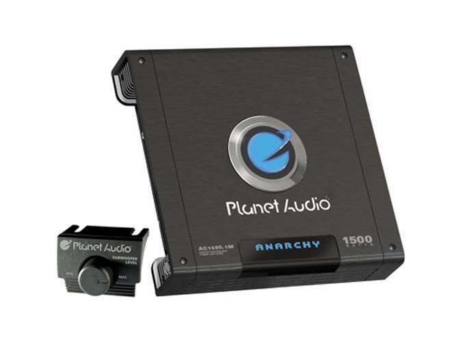 Planet Audio  
AC1500.1M  
Anarchy  
1500  
Subwoofer Level  
Max