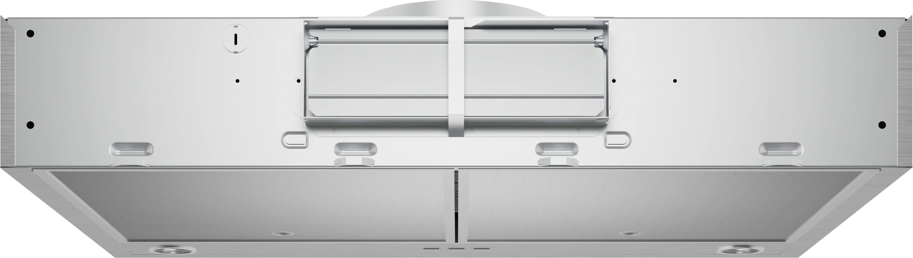 Back. Bosch - 500 Series 30" Convertible Range Hood - Stainless Steel.