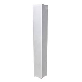 ProX - XTC-SQ984TS 9.84' Lycra Cover Scrim Sleeve for 12" Quad Box Truss Segment, White