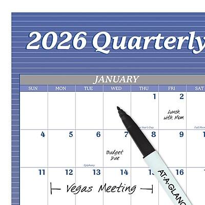 2026 Quarterly

JANUARY

SUN MON TUE WED THU FRI SAT

1 Lurck with Mom
2
3
4
5
6
7
8 Budget Pue
9
10
11
12
13
14
15
16 Vegas Meeting
17 AGLANC
18
19
20
21
22
23
24
25
26
27
28
29
30
31