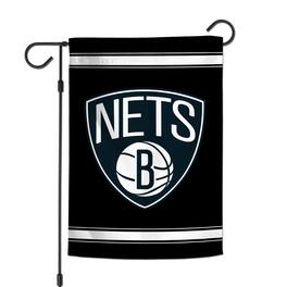 WinCraft - Brooklyn Nets 12" x 18" Double-Sided Garden Flag - Multicolor