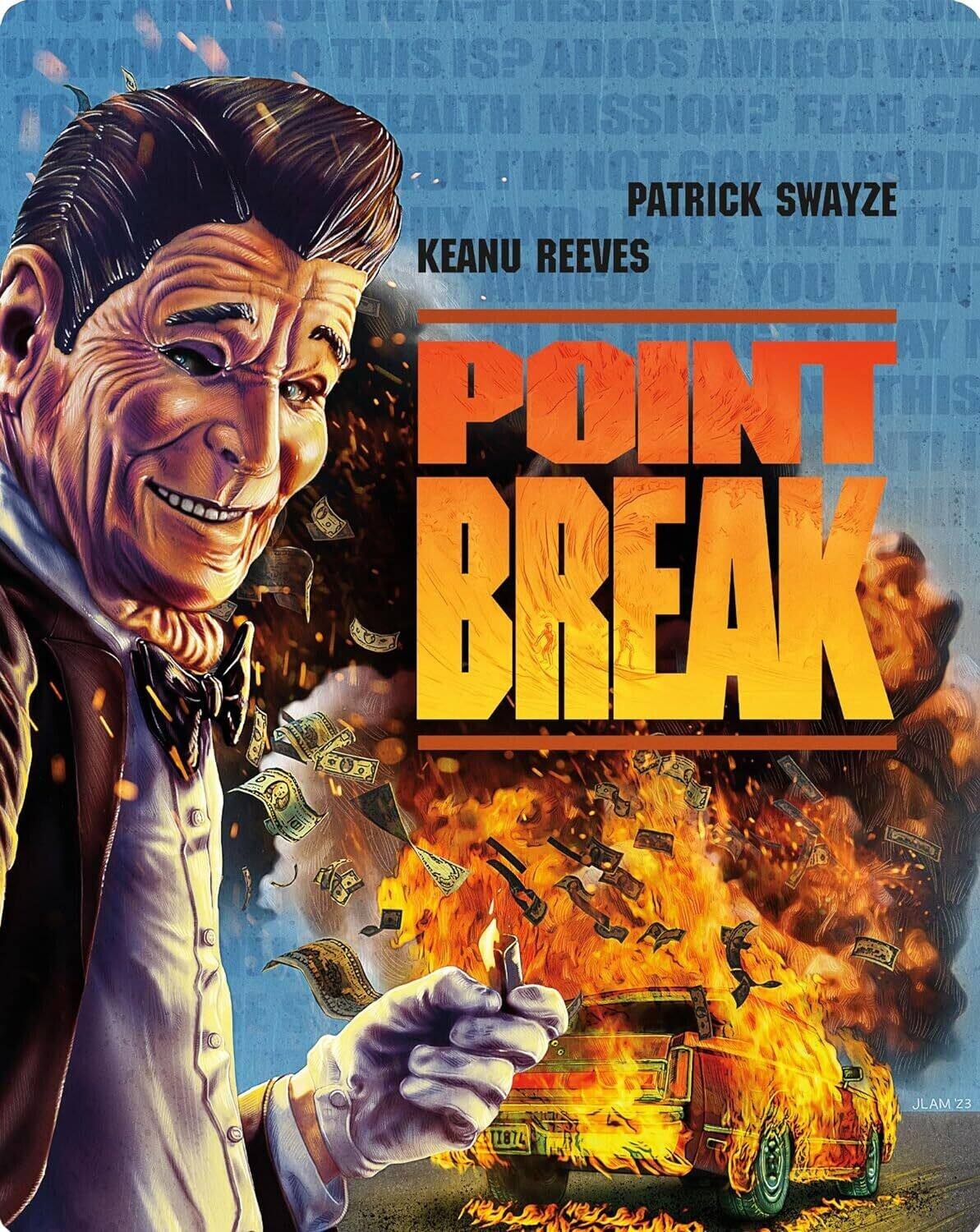 Front. Point Break (Steelbook)   - 4K Blu-Ray.
