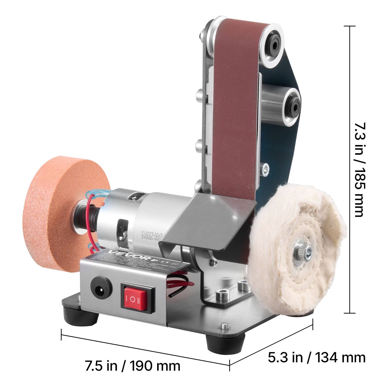 248-260315 VEVOR

7.3 in / 185 mm

7.5 in / 190 mm

5.3 in / 134 mm