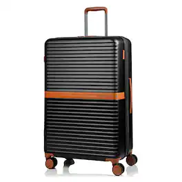 Champs - Vintage II Collection Large Luggage Case - Black