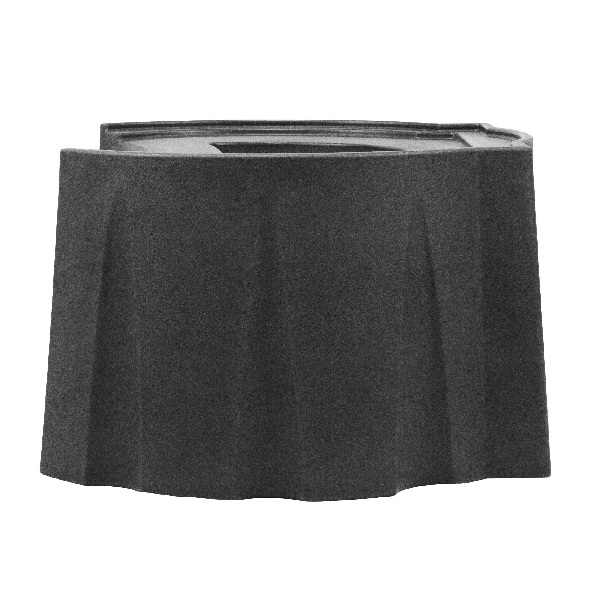 Alt View 1. Good Ideas - Good Ideas Rain Wizard Rain Barrel Stand, Adds Room for Buckets, Dark Granite.