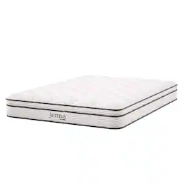 Jenna 8" Innerspring and Foam Full Mattress by Modway - White