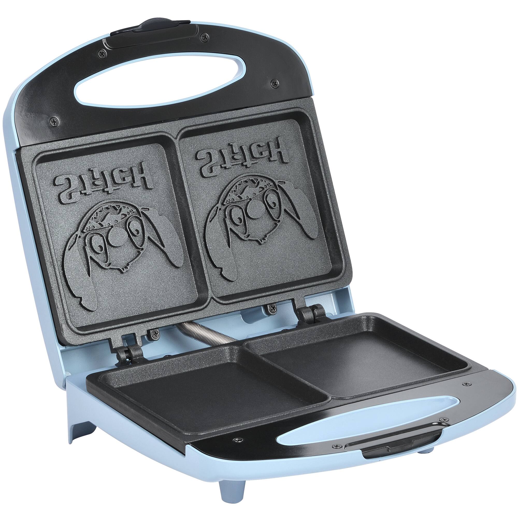 Angle. Disney - Lilo & Stitch Sandwhich Maker - Sun Sand Sea - Blue.